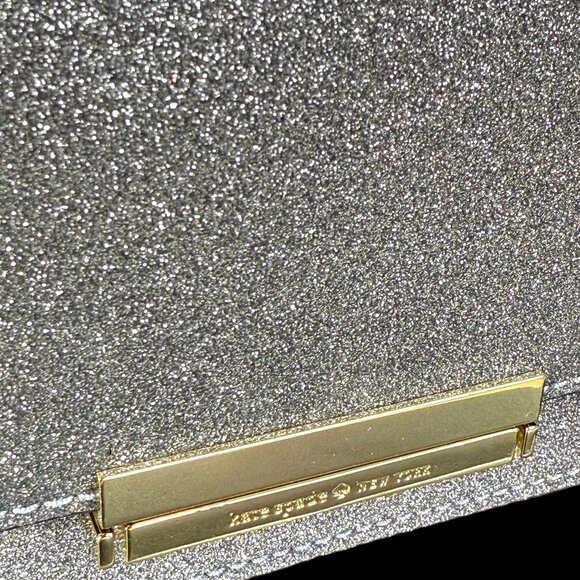 Kate Spade Glitter Burgess Court Convertible Crossbody Bag with Storybook Lining - Picture 5 of 17